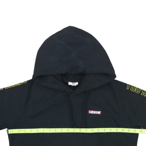 Levi's Men's Black Hoodie M Pullover Graphic Print Movie Logo
