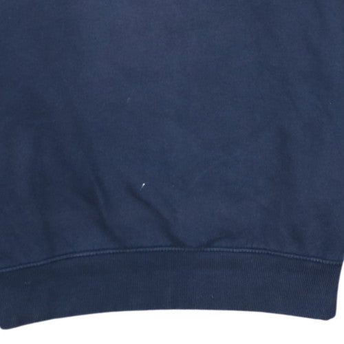 Tommy Hilfiger Boys Navy Sweatshirt Size 176 Classic Crew Neck Pullover