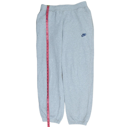 Nike Men's Grey Regular Fit Jogger Sweatpants L