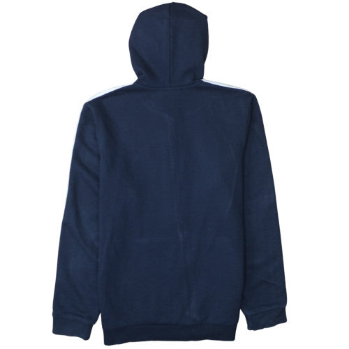 Adidas Mens Blue Full Zip Hoodie M Sports Fleece Regular Fit