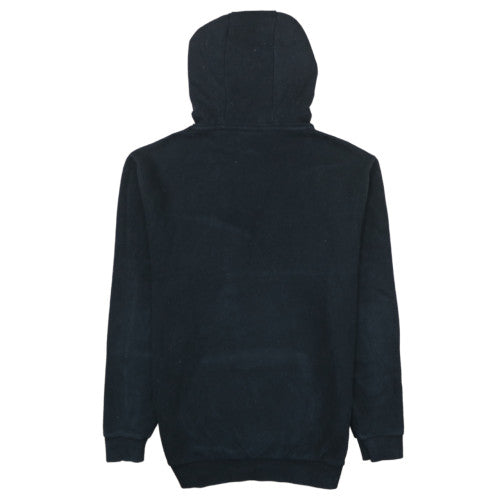 Ellesse Mens Black Pullover Hoodie S Regular Fit Logo Fleece