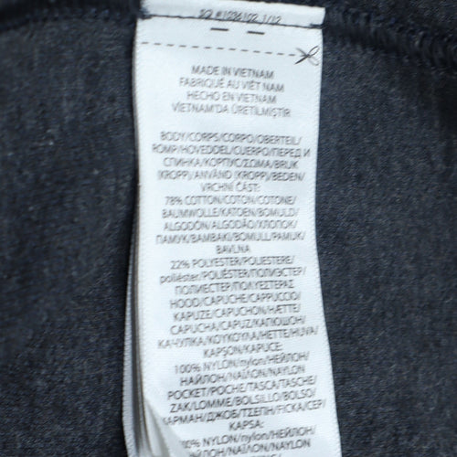 Polo Ralph Lauren Men's Blue XL Pullover Hoodie 1/2 Zip Logo