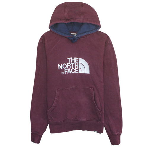 The North Face Men's Brown Pullover Hoodie M Fleece Logo Outdoor
