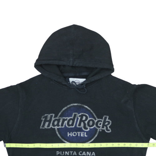 Hard Rock Hotel Punta Cana Black Men's Large Pullover Hoodie