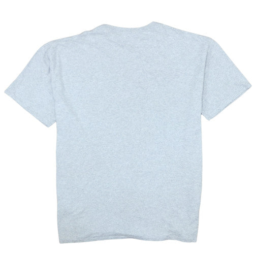 Disney Men's Grey 2XL Mickey Mouse Christmas Graphic T-Shirt