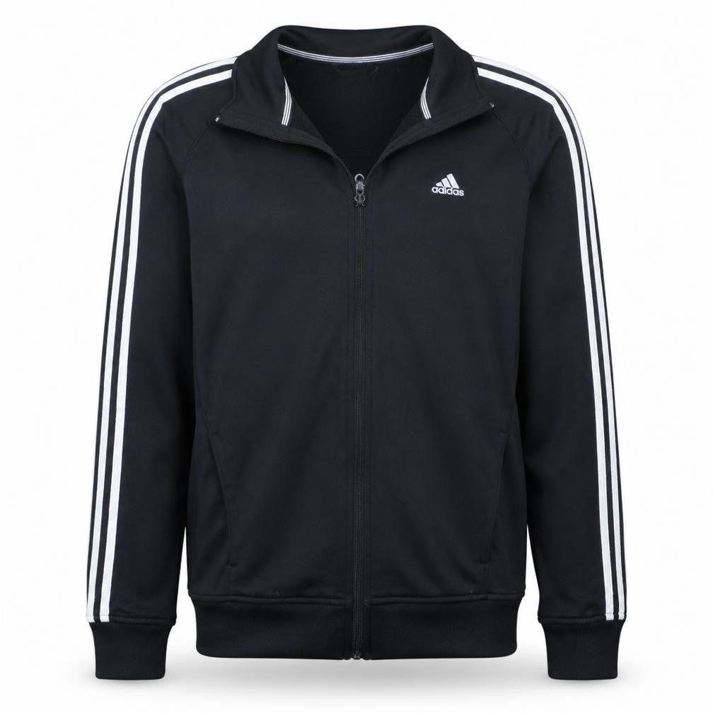 Adidas Men's Black Full Zip Track Sweatshirt M Sports Jacket