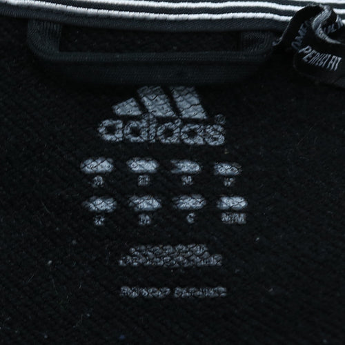 Adidas Men's Black Full Zip Track Sweatshirt M Sports Jacket