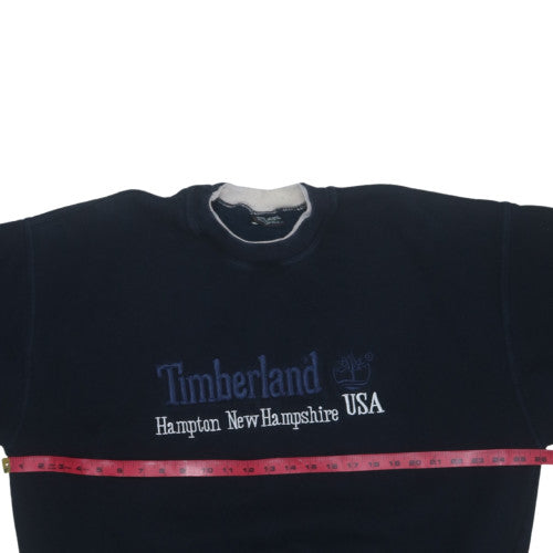 Timberland Men's Blue XXL Pullover Sweatshirt Embroidered USA