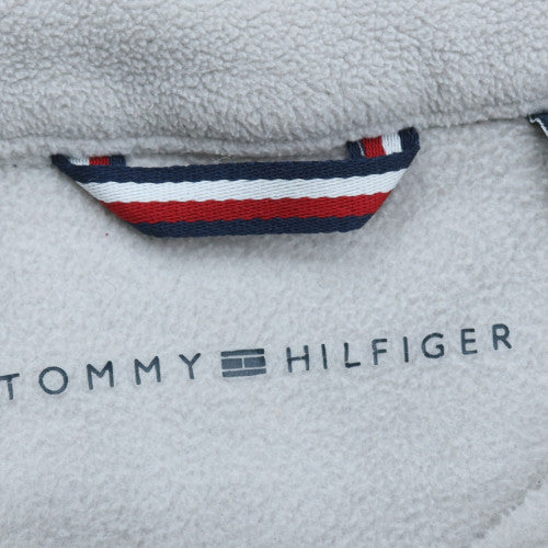 Tommy Hilfiger Men's White Fleece Bodywarmer Waistcoat M