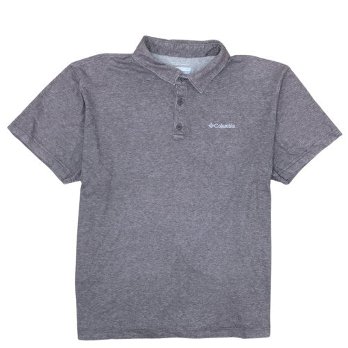 Columbia Men's Grey Omni-Wick Short Sleeve Polo Shirt XL