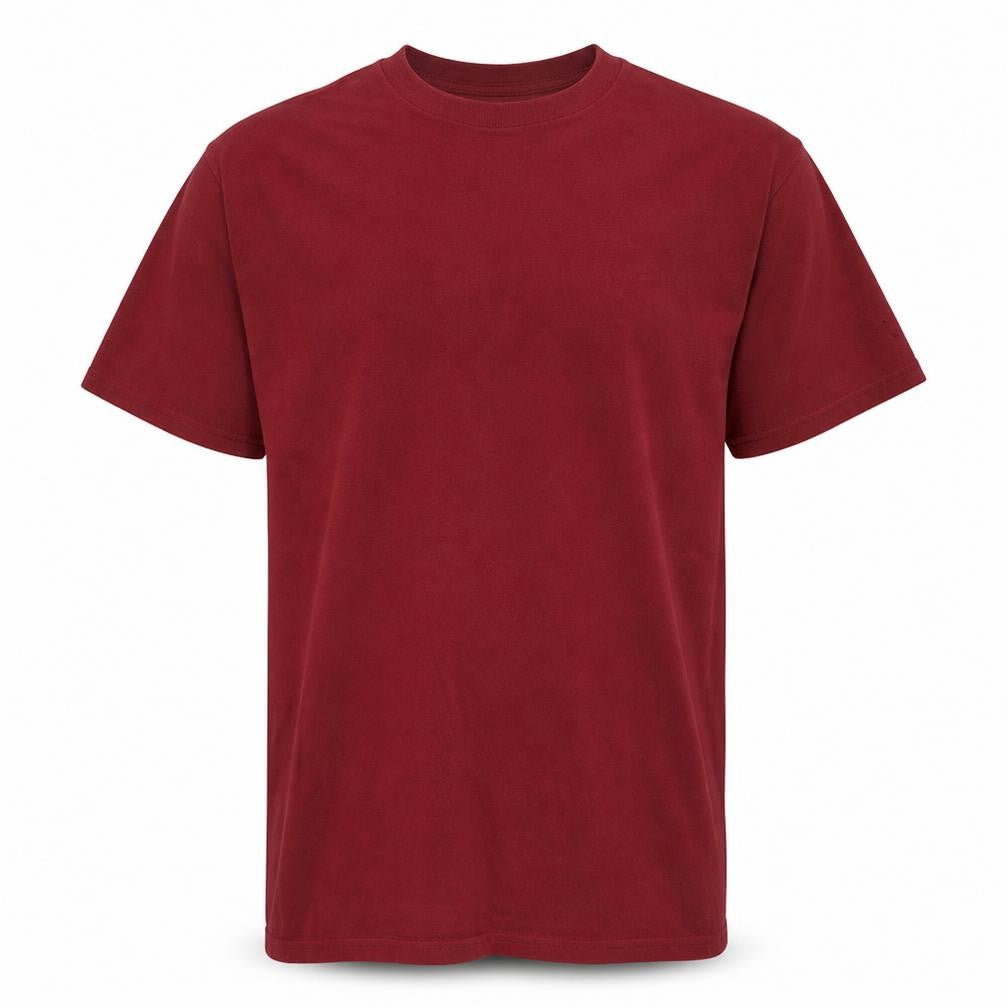 Champion Men's Red XL Crew Neck Cotton T-Shirt