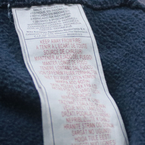 Nike Arsenal Mens Blue L Crew Neck Fleece Sweatshirt Vintage Sportswear