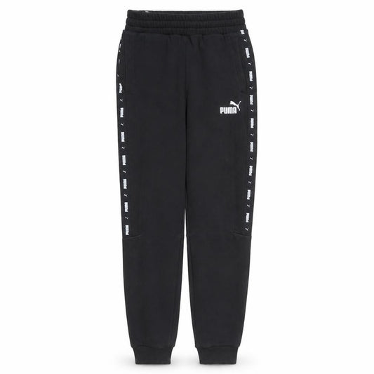 Puma Men's Black Jogger Sweatpants Size S Tapered Fit Activewear