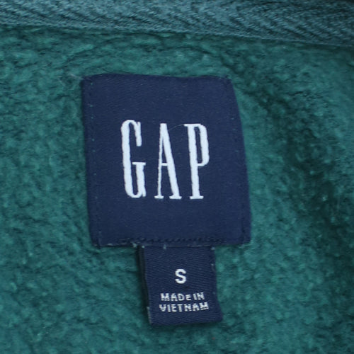 GAP Women’s Green Small Pullover Sweatshirt Logo Athletic Style