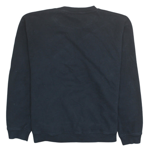 Ellesse Women Black Sport Logo Pullover Sweatshirt UK 16
