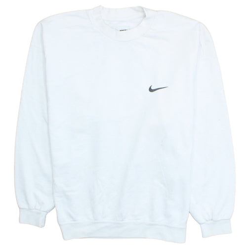 Nike Men's White XL Crew Neck Pullover Sweatshirt
