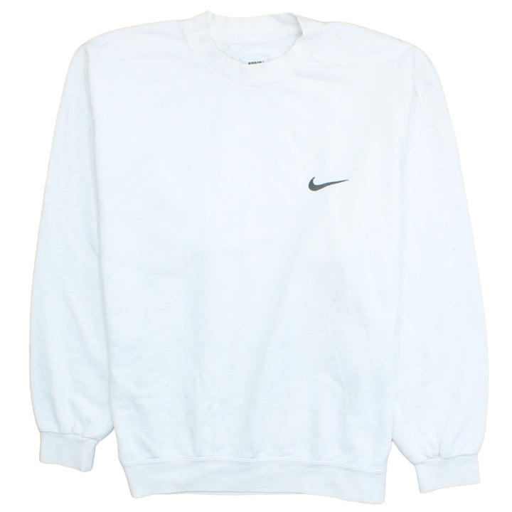Nike Men's White XL Crew Neck Pullover Sweatshirt