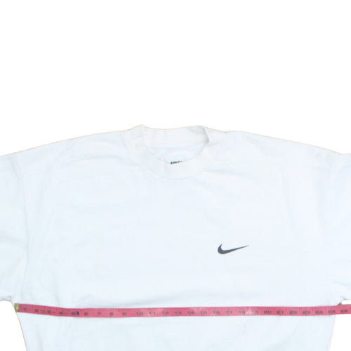 Nike Men's White XL Crew Neck Pullover Sweatshirt