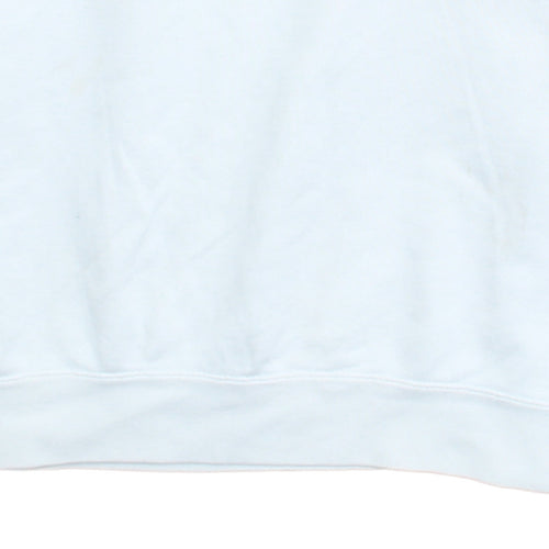Nike Men's White XL Crew Neck Pullover Sweatshirt