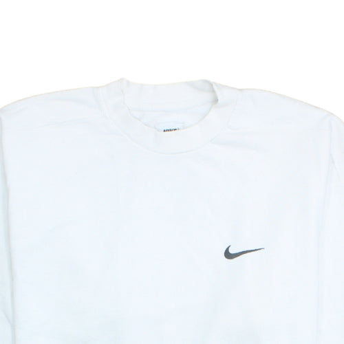 Nike Men's White XL Crew Neck Pullover Sweatshirt