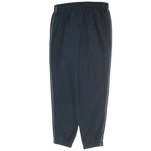 Adidas Mens Black Logo Tracksuit Joggers L Regular Fit