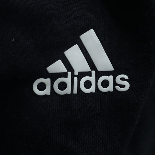 Adidas Mens Black Logo Tracksuit Joggers L Regular Fit