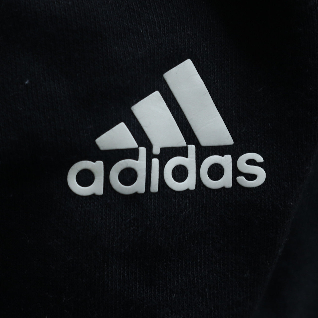 Adidas Mens Black Logo Tracksuit Joggers L Regular Fit