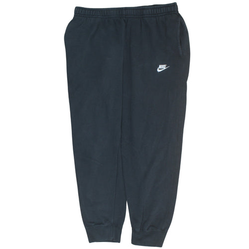 Nike Men's Black XL Fleece Jogger Sweatpants Tapered Fit