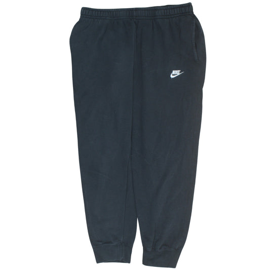 Nike Men's Black XL Fleece Jogger Sweatpants Tapered Fit