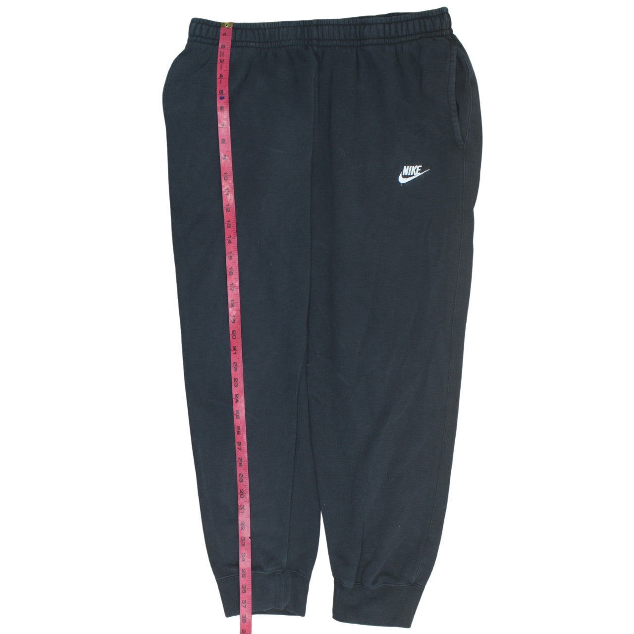Nike Men's Black XL Fleece Jogger Sweatpants Tapered Fit