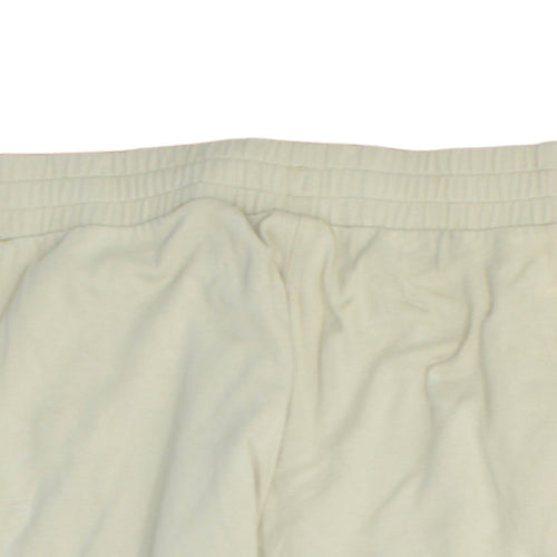 Fila Men Beige Jogger Trousers M Regular Fit Activewear