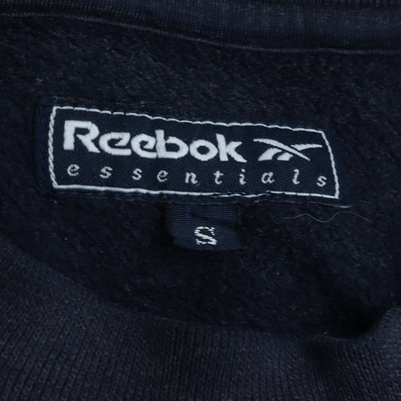Reebok Men's Blue Small Essentials Crew Neck Sweatshirt