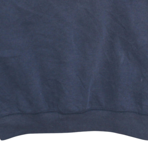 Reebok Men's Blue Small Essentials Crew Neck Sweatshirt