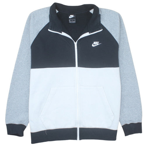 Nike Men's Black XL Full Zip Fleece Sweatshirt Jacket