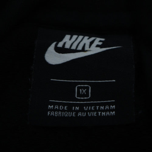 Nike Men's Black XL Pullover Hoodie Fleece Sweatshirt