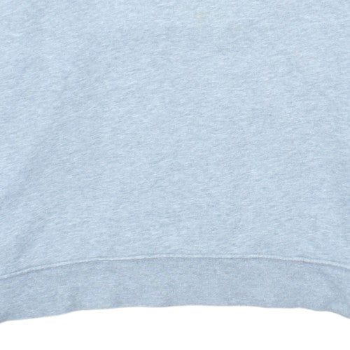 Nike Men's Grey Logo Crew Neck Pullover Sweatshirt Size L