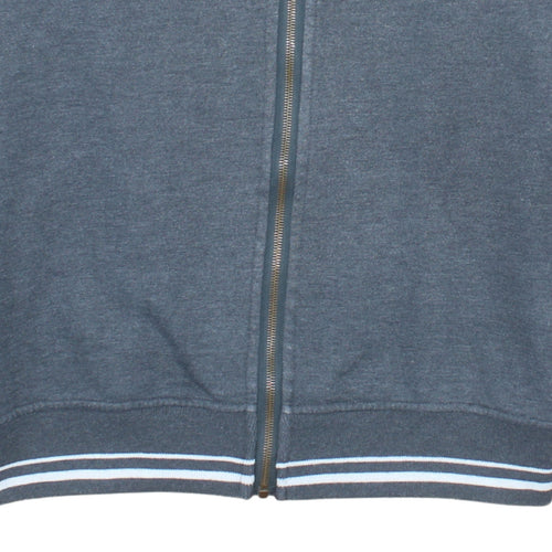 Fred Perry Mens Grey XL Full Zip Sweatshirt Jacket