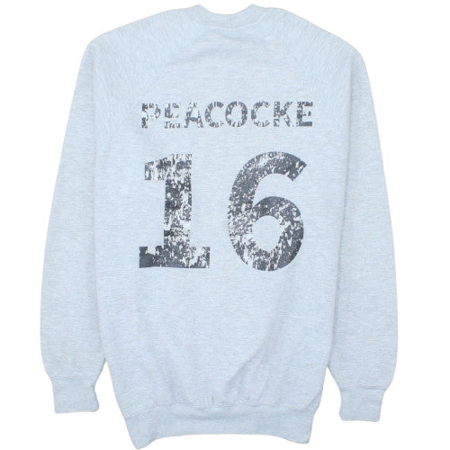 Russell Men Grey XL Crew Neck Pullover Sweatshirt Senior Squad 2016