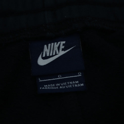 Nike Men's Black Fleece Jogger Sweatpants L Regular Fit