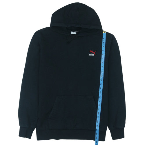 Puma Men's Black Pullover Hoodie L Regular Fit Sportswear