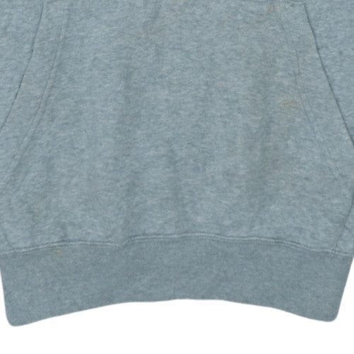 Nike Men's Grey Pullover Hoodie S Graphic Logo Sportswear