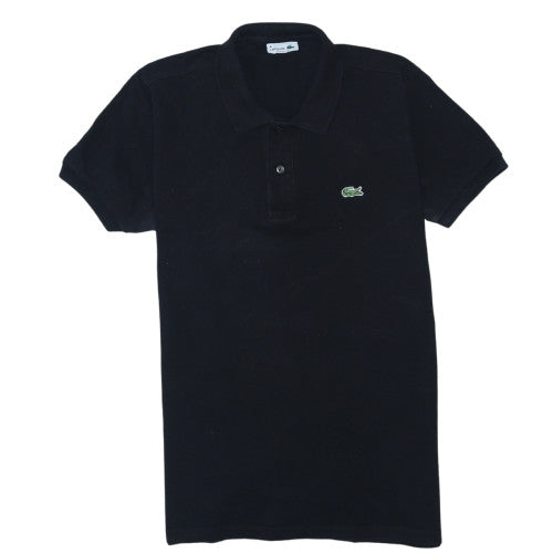 Lacoste Men's Black Classic Fit Polo Shirt Size L Cotton