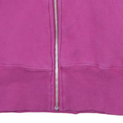 Ellesse Womens Pink Full Zip Hoodie Size 10 Hooded Sweatshirt