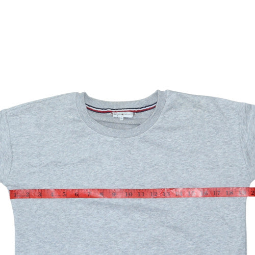 Tommy Hilfiger Men's Grey XS Crew Neck Pullover Sweatshirt