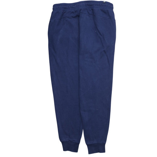 Puma Men’s Blue Jogger Trousers L Regular Fit Casual Sportswear