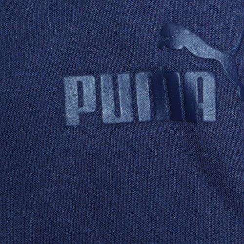 Puma Men’s Blue Jogger Trousers L Regular Fit Casual Sportswear