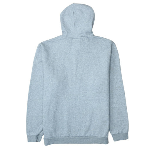 Puma Men's Grey XL Pullover Hoodie Logo Fleece Sweatshirt