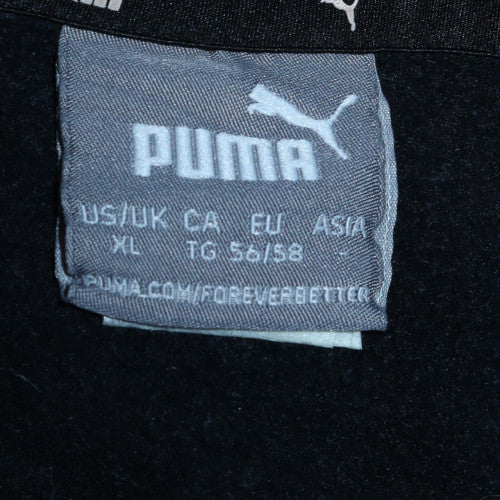 Puma Men's Black XL Pullover Crew Neck Sports Sweatshirt