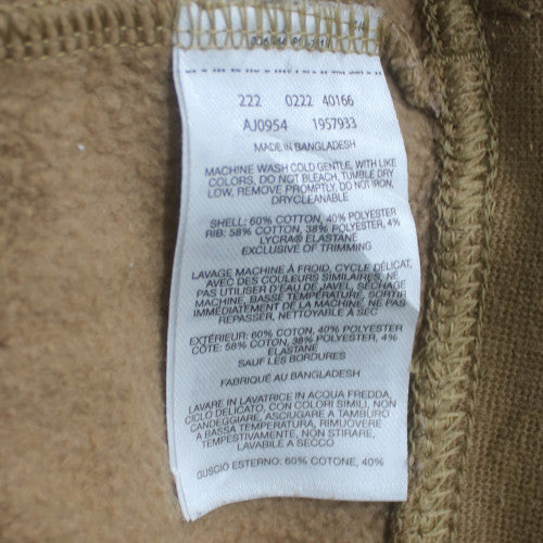 Columbia Mens Brown Crew Neck Pullover Sweatshirt Size S