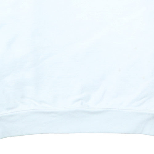 Levi's Women's White Relaxed Fit Crew Neck Sweatshirt Size L